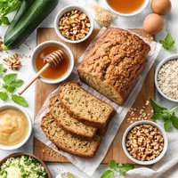 Zucchini Bread Whole Wheat Sugar Free Low Fat