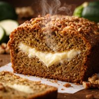 Zucchini Bread with Cream Cheese Filling