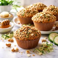Zucchini Breakfast Jumbo Muffins Oamc