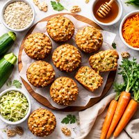Zucchini Carrot Muffins
