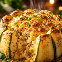Zucchini Cheese Charlotte