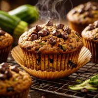 Zucchini Chocolate Chip Cupcakes