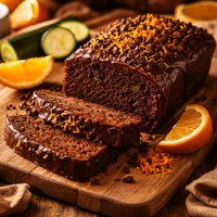 Zucchini Chocolate Orange Cake