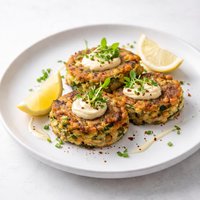 Zucchini Crab Less Crabcakes