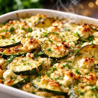 Zucchini Feta Bake