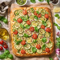 Zucchini Focaccia