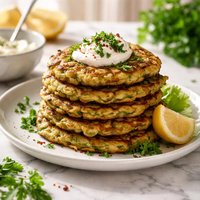 Zucchini Fritters Low Carb