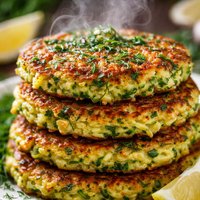 Zucchini Fritters with Dill