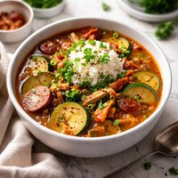 Zucchini Gumbo Crock Pot