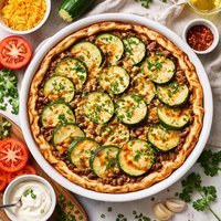 Zucchini Hamburger Pie