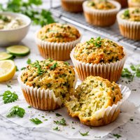 Zucchini Herb Muffins