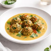 Zucchini Meatballs Vegetarian Curry Madhur Jaffrey