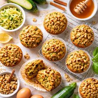 Zucchini Nut Muffins