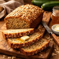 Zucchini Oat Bread