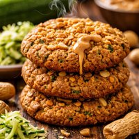 Zucchini Peanut Butter Cookies