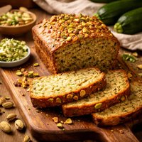 Zucchini Pistachio Bread