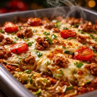 Zucchini Pizza Casserole