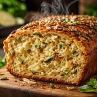 Zucchini Sauerkraut Loaf