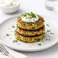 Zucchini Skillet Cakes