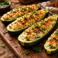 Zucchini Stuffed with Ricotta Zucchine Ripiene Con Ricotta