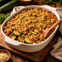 Zucchini Stuffing Casserole