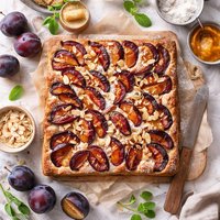 Zwetschgenkuchen Plum Cake